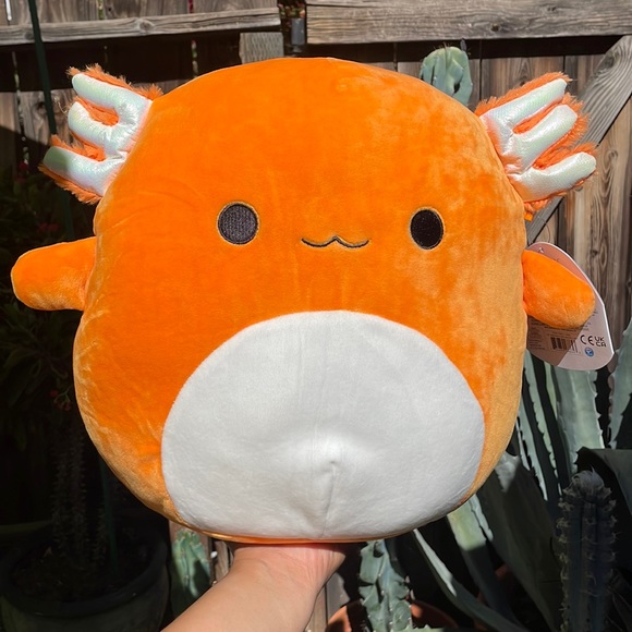 Squishmallows Other - 🧡Squishmallow Nico the Orange Axolotl 12"